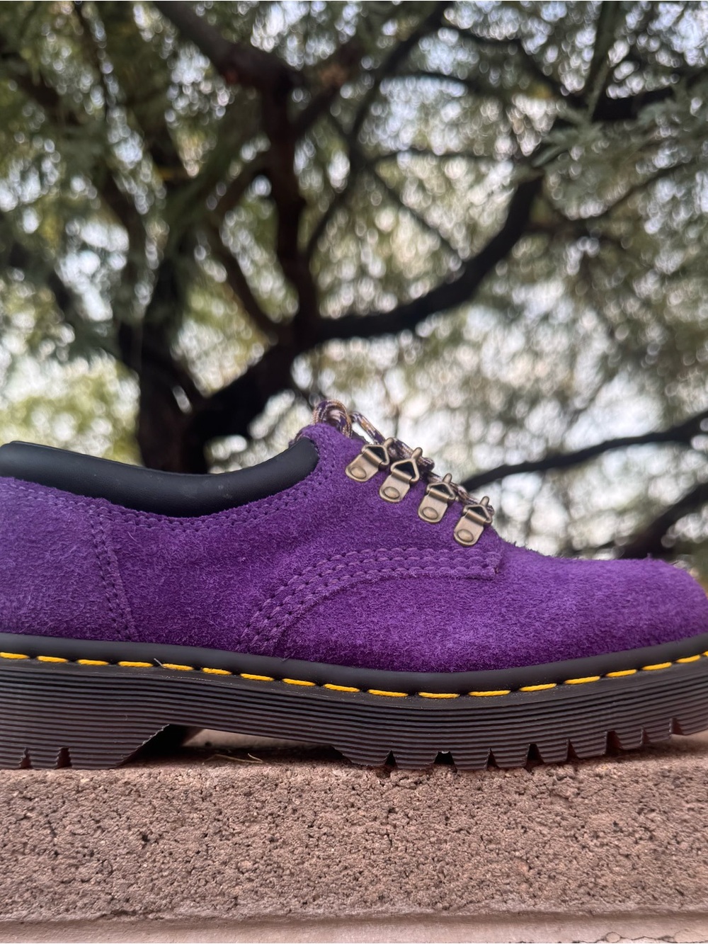 NWOT Dr. Martens 
Long Napped Suede Leather
Unisex Shoes